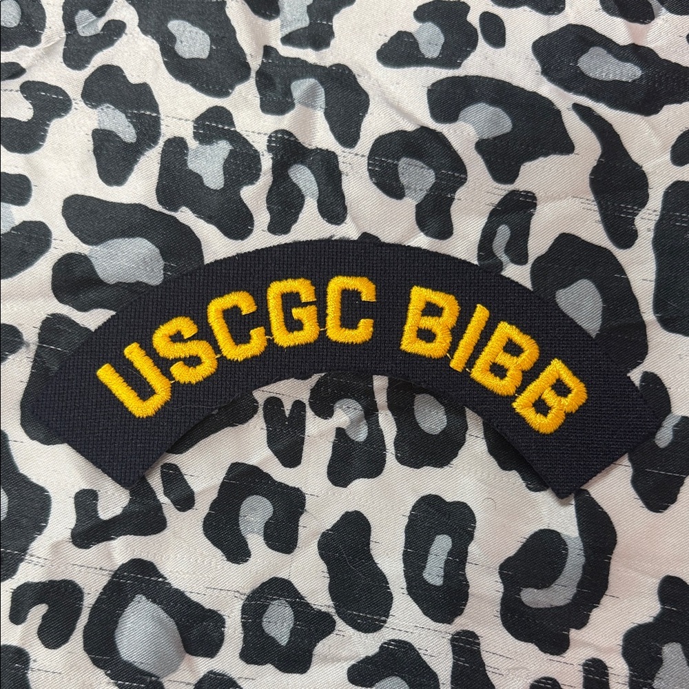 USCGC BIBB embroidered naval Patch